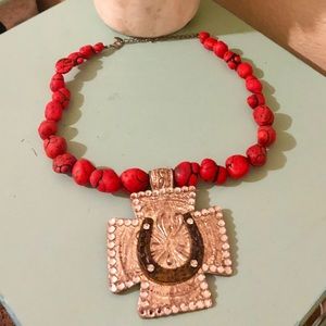 Western Cross Necklace